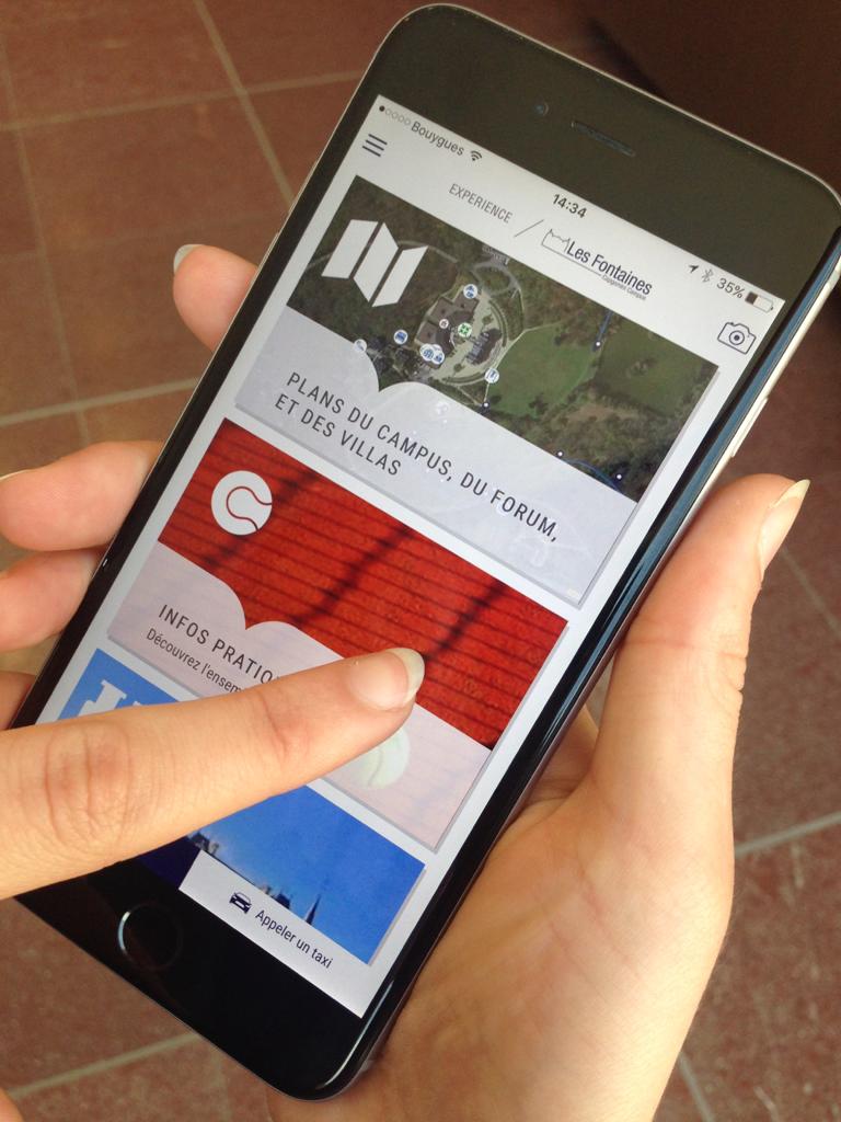 L'application dédié aux participants du Campus