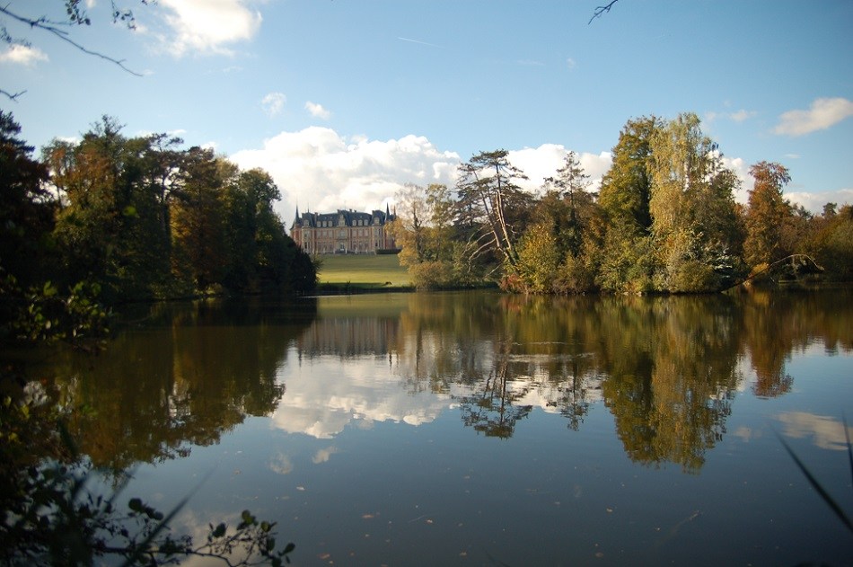 Vue du Château des Fontaines