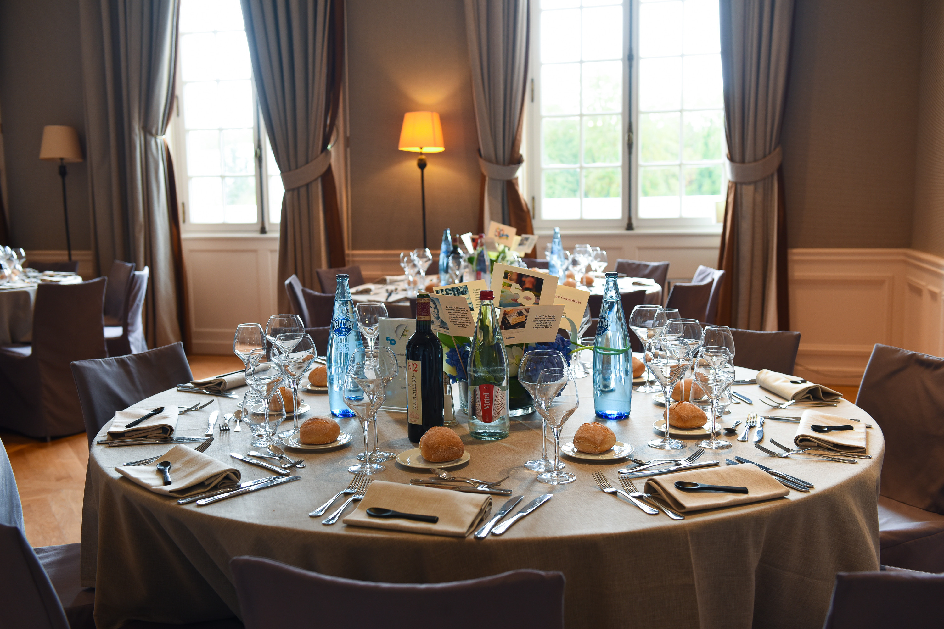 Table Gala aux Fontaines