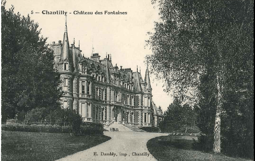 The Château in Rothschild times