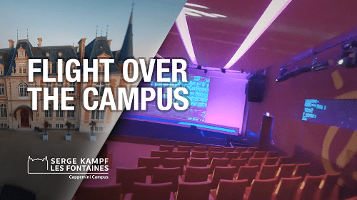 Flight over the Campus