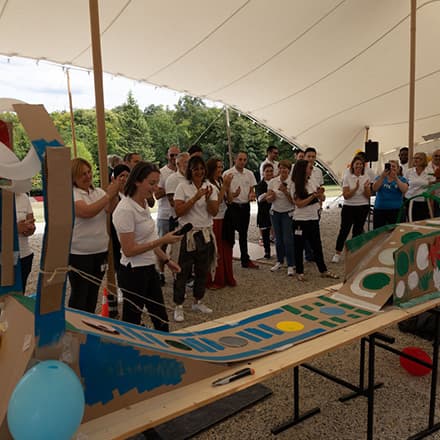 team building au vert à Chantilly