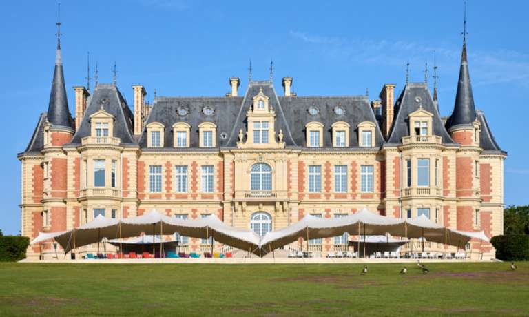 Un domaine de 52hectares proche de Paris.