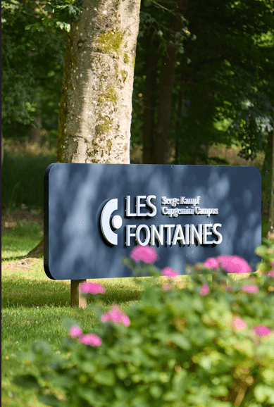 Entrée du campus les Fontaines.